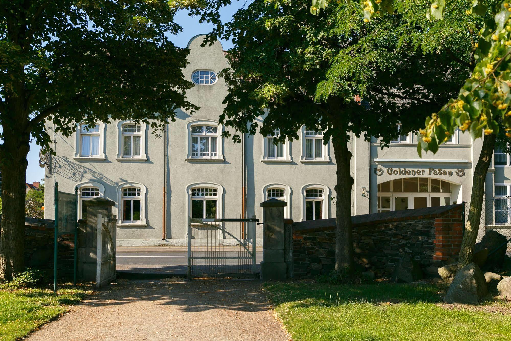 Hotel Goldener Fasan Oranienbaum-Woerlitz Exterior photo